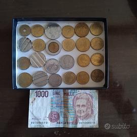 vecchie monete 