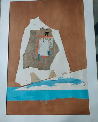 stampa di un'opera di Roberto Motherwell