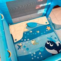 Box letto Chicco, letto da campeggio