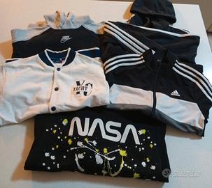 Set felpe bambino dagli 11-12anni