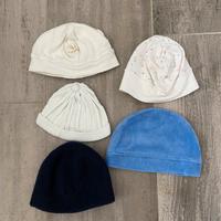 Set 15 cappellini bambino 0-3 mesi autunno-inverno