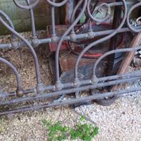 TESTIERA letto singolo vintage in ottone