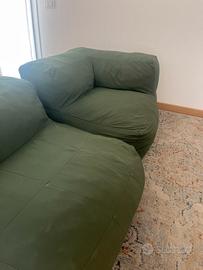 Divano Baku 2 posti verde – Design contemporaneo