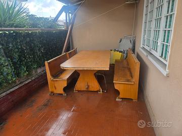 Casse panche più tavolo