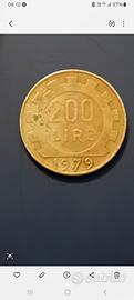moneta 200 lire 1979 rara