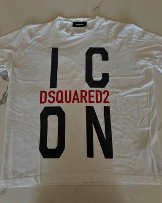 T-Shirt Dsquared2 ICON Bianca