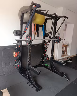 rack+bilanciere olimpico 20kg