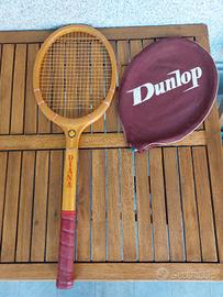 Racchetta vintage Diana Dunlop in legno
