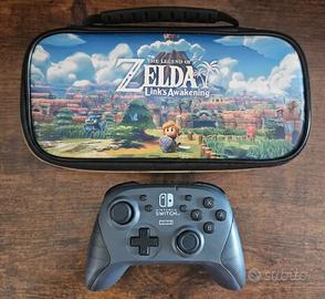 Custodia Rigida Zelda + Controller Hori Switch