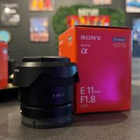 Sony 11 f 1.8