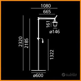 LAMPADA ARTEMIDE TOLOMEO LAMPIONE DIVERSE VERSIONI