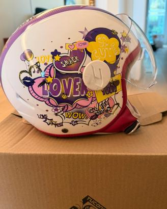 Casco moto bambina Cgm