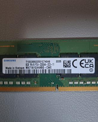 RAM LAPTOP 8 GB DDR4