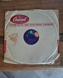 Raro vinile 78 giri di Les Paul e Mary Ford, 1953