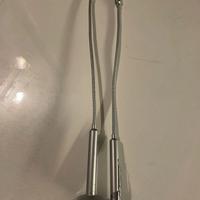 Coppia di luci da lettura a led senza fili