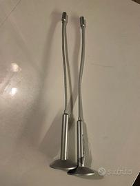 Coppia di luci da lettura a led senza fili