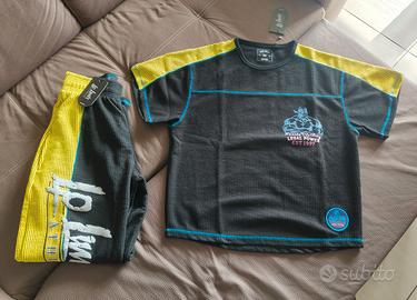 Completo Maglia e Pant LP Bicolor Giallo-Nero Tg S