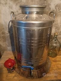 Bidoni Inox per Olio Alimentare