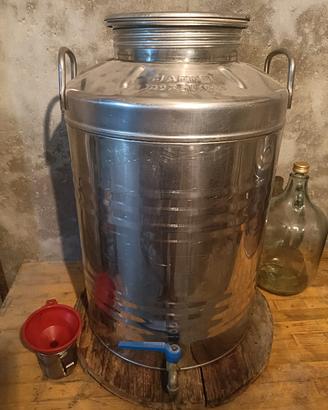 Bidoni Inox per Olio Alimentare