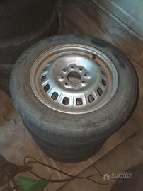 4 cerchi + gomme panda 141 