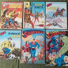Fumetti Tex Willer e Superman