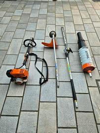 STIHL combi KM130R decespugliatore tosasiepi sof f