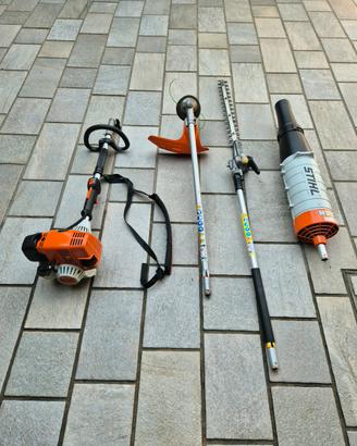STIHL combi KM130R decespugliatore tosasiepi sof f