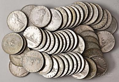 RITIRO 500 LIRE ARGENTO