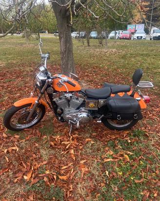 Harley Sportster 883 del 1989 a carburatore