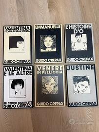 Guido Crepax – Lotto di 6 volumi