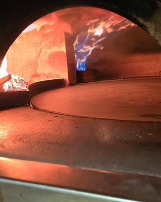 forno da pizza combinato gas-legna
