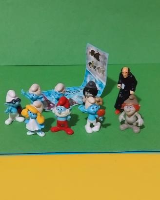 Kinder Sorpresa I Puffi 2 2013 Collezione Completa