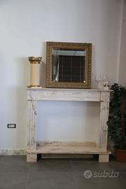 Cornice Camino in Marmo