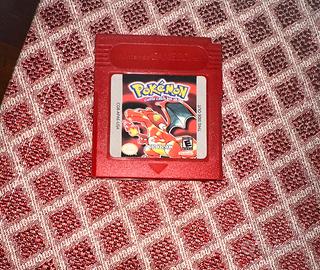 Cartuccia Pokemon rosso