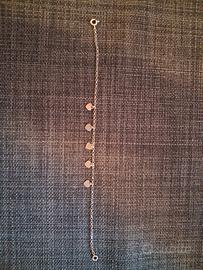 Braccialetto Cuoricini Argento 925