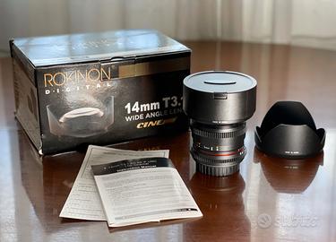Rokinon 14mm T3.1 VDSLR Cine (Canon EF)