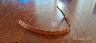 braccialetto cuoio con nome scritto