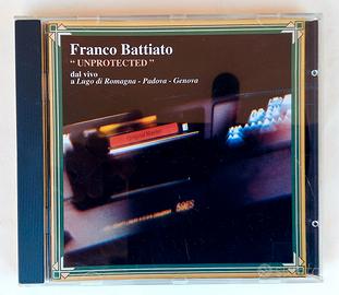 CD Franco Battiato "Unprotected" dal vivo Padova