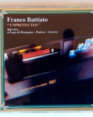 CD Franco Battiato "Unprotected" dal vivo Padova