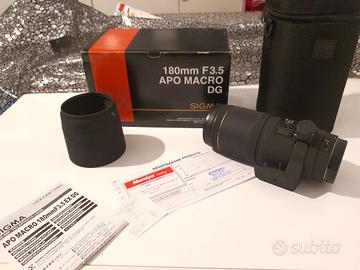 Signa 180 F3.5 APO Macro Dg HSM canon