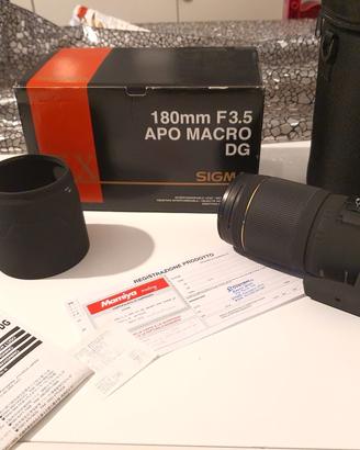 Signa 180 F3.5 APO Macro Dg HSM canon