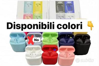 Auricolari wireless colorati – stile moderno