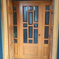 Doppio Portone, portoncino d'ingresso in rovere