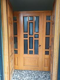 Doppio Portone, portoncino d'ingresso in rovere