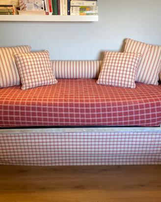 Divano letto in ferro battuto 200x82