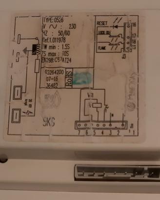 scheda accensione usata tape 0526 ref.1.011978