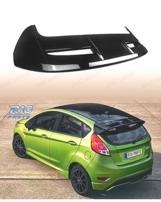 SPOILER FORD FIESTA MK7 08-17 LOOK ST NERO LUCIDO