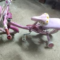 Bicicletta con rotelle