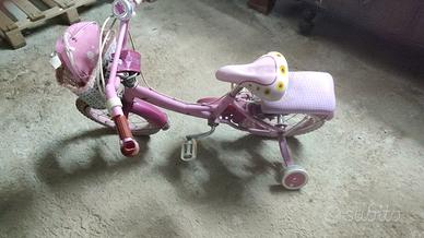 Bicicletta con rotelle
