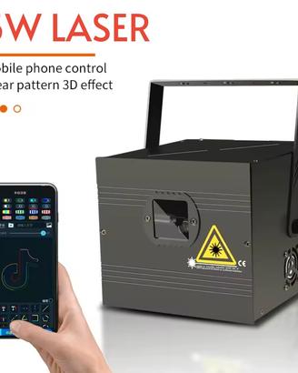 Laser 5W RGB ILDA RJ45 Bluetooth Powercon 